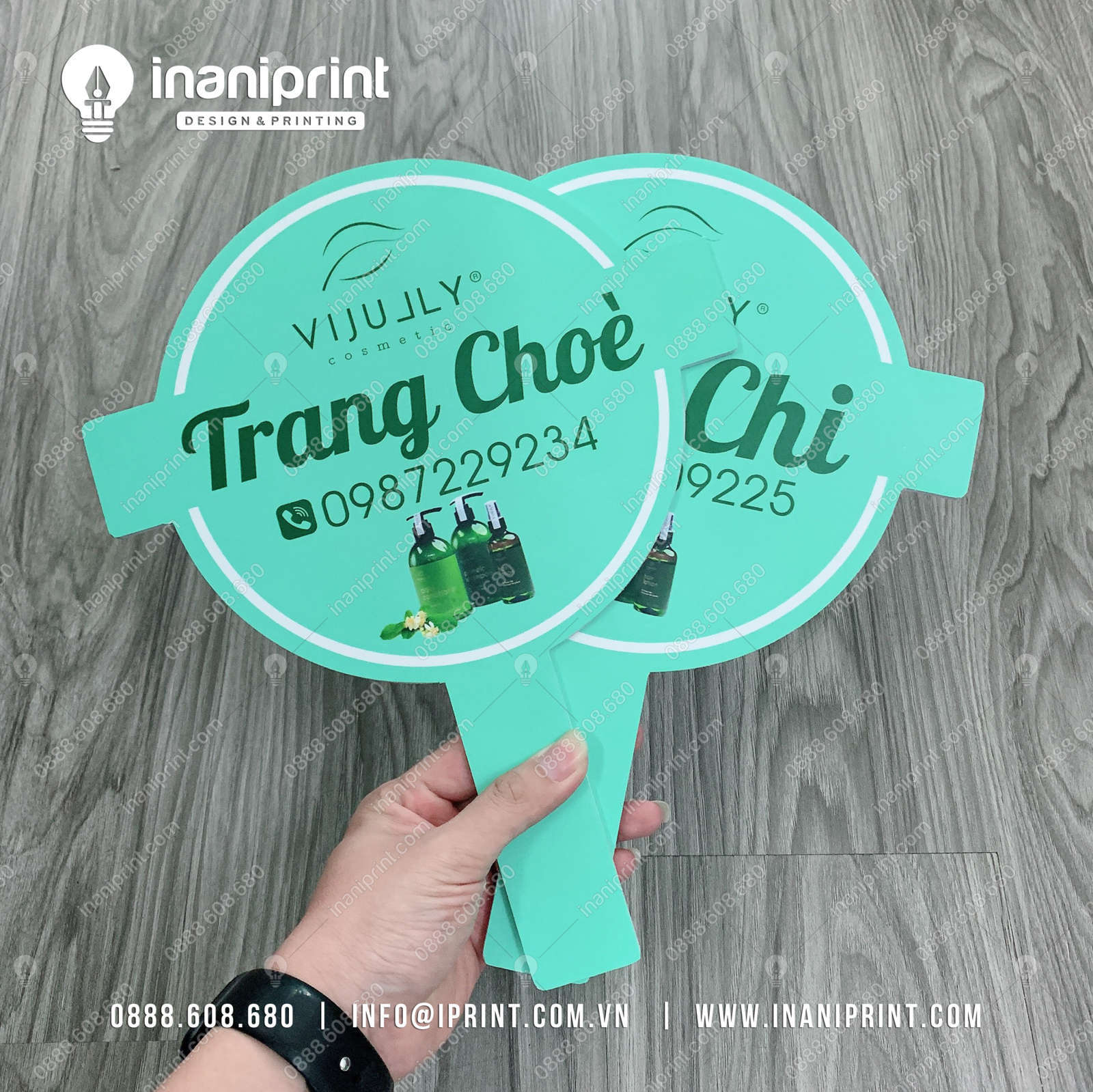 Mẫu Hashtag Cầm Tay Chụp Hình Check In Cho Shop Mỹ Phẩm, Bảng Cầm Tay Chụp Hình Shop Mỹ Phẩm Đẹp Giá Rẻ