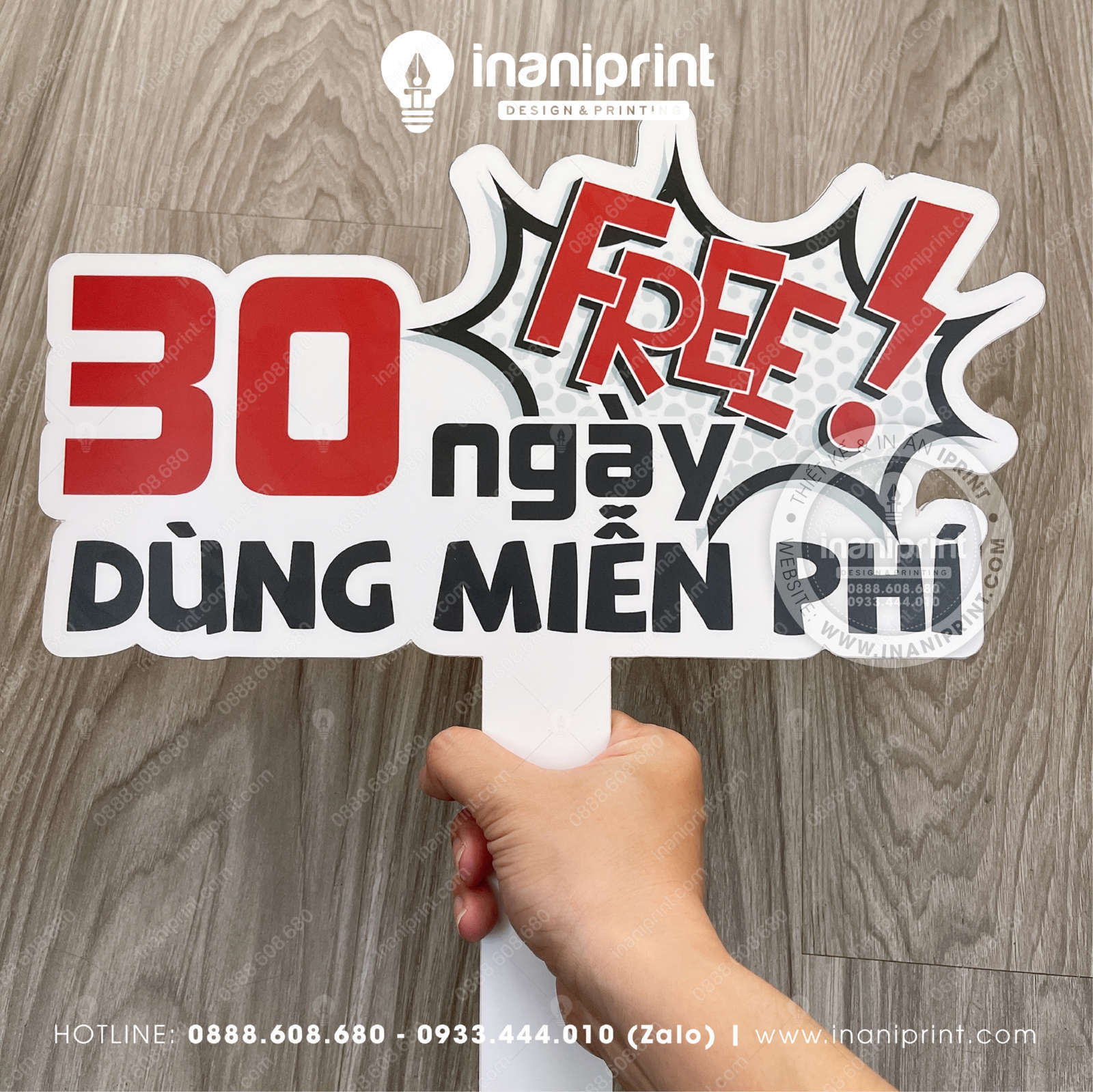 Mẫu Hashtag Cầm Tay Chụp Hình Check In Cho Shop, Sự Kiện, Đám Cưới Đẹp Giá Rẻ