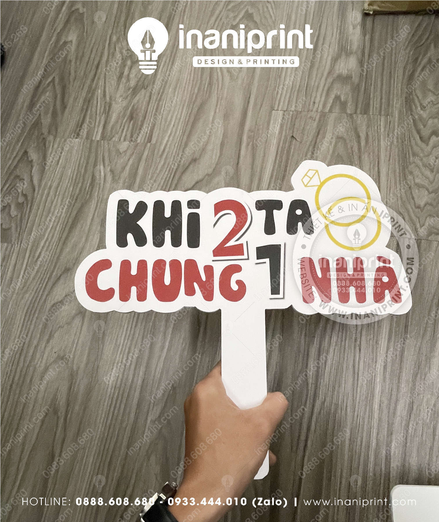 Mẫu Hashtag Cầm Tay Chụp Hình Check In, Sự Kiện, Đám Cưới Đẹp Giá Rẻ - Ảnh 11