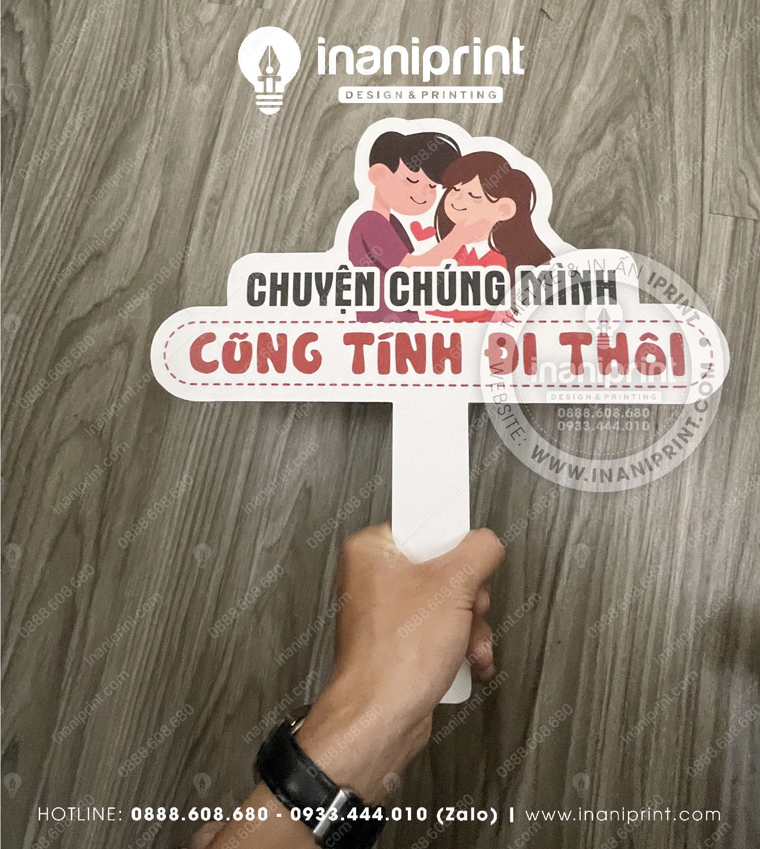 Mẫu Hashtag Cầm Tay Chụp Hình Check In, Sự Kiện, Đám Cưới Đẹp Giá Rẻ - Ảnh 7