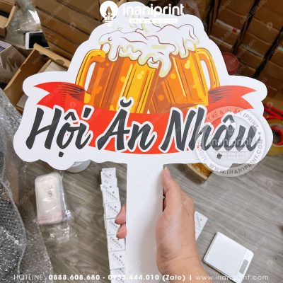 Mẫu Hashtag Cầm Tay Chụp Hình Check In Cho Quán Nhậu, Bảng Cầm Tay Chụp Hình Quán Nhậu Đẹp Giá Rẻ