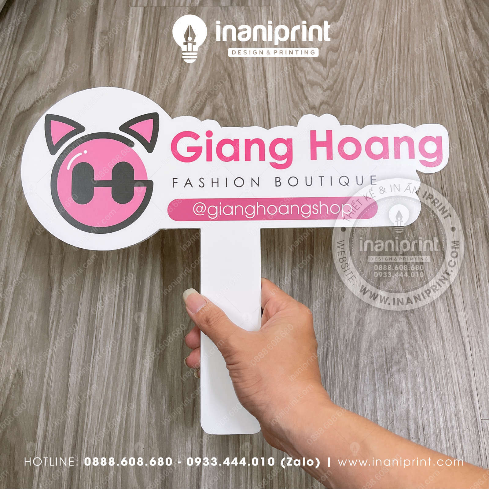 Mẫu Hashtag Cầm Tay Chụp Hình Check In Cho Shop Phụ Kiện, Bảng Cầm Tay Chụp Hình Shop Phụ Kiện Đẹp Giá Rẻ - Ảnh 3