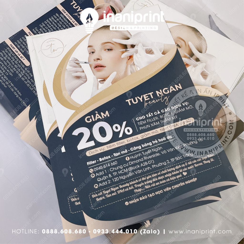 Mẫu Tờ Rơi Beauty Spa Đẹp, In Tờ Rơi Beauty Spa Giá Rẻ, In Tờ Rơi Beauty Spa Nhanh, In Tờ Rơi Beauty Spa Lấy Liền Tại HCM Đẹp Giá Rẻ