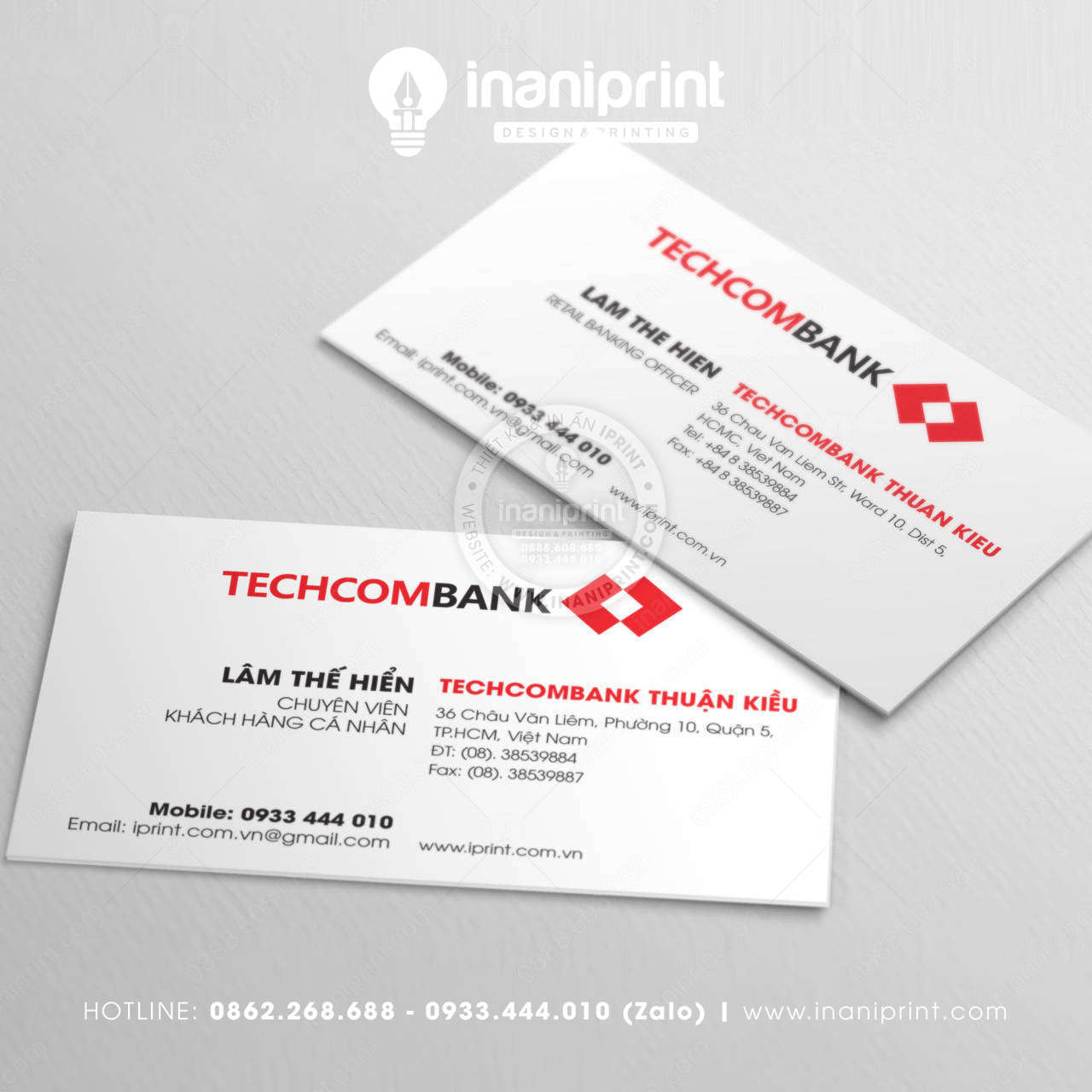 Mẫu Card Visit Ngân Hàng, Name Card Ngân Hàng, Danh Thiếp Ngân Hàng Đẹp Giá Rẻ