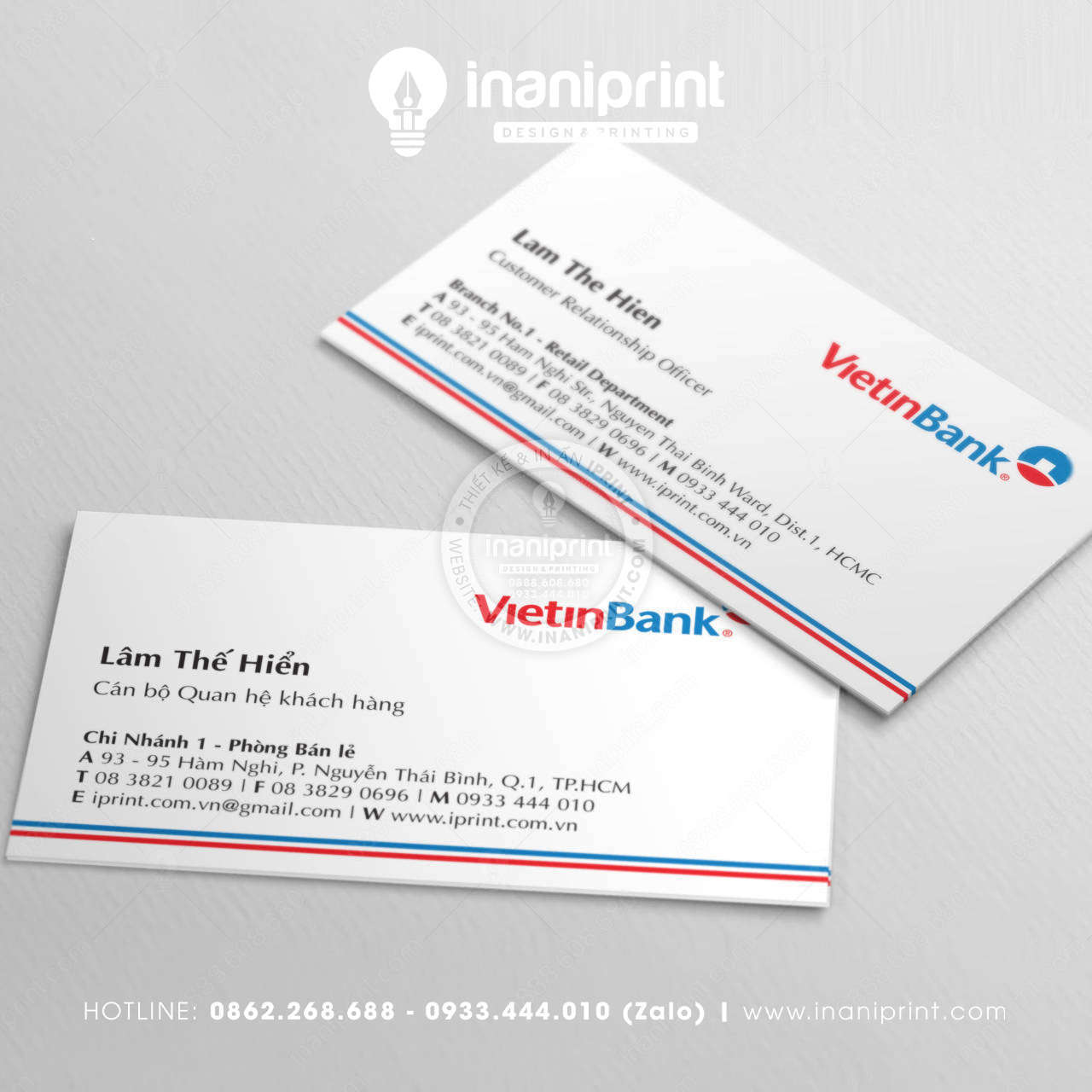 Mẫu Card Visit Ngân Hàng, Name Card Ngân Hàng, Danh Thiếp Ngân Hàng Đẹp Giá Rẻ