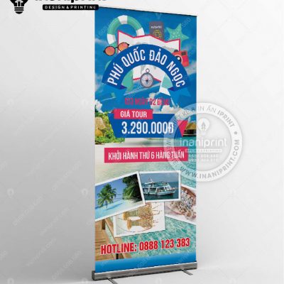 Mẫu Standee Công Ty Du Lịch Đẹp, PP Công Ty Du Lịch Dành Cho Công Ty, Show Room, Doanh Nghiệp Đẹp Giá Rẻ