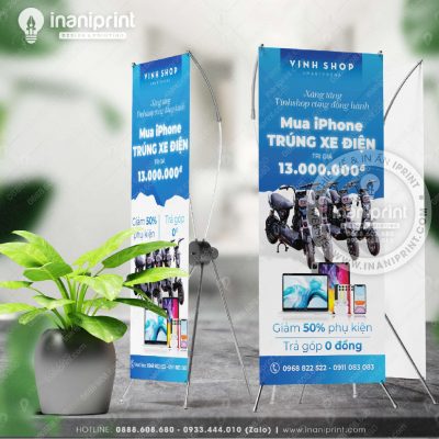 Mẫu Standee Shop Điện Thoại Đẹp, PP Shop Điện Thoại Dành Cho Shop Điện Thoại, Show Room, Công Ty Đẹp Giá Rẻ