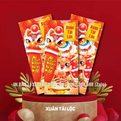 Mẫu Bao Lì Xì Năm Rồng 2024, Bao Lì Xì Xuân Giáp Thìn 2024, Bao Lì Xì Đẹp Giá Rẻ