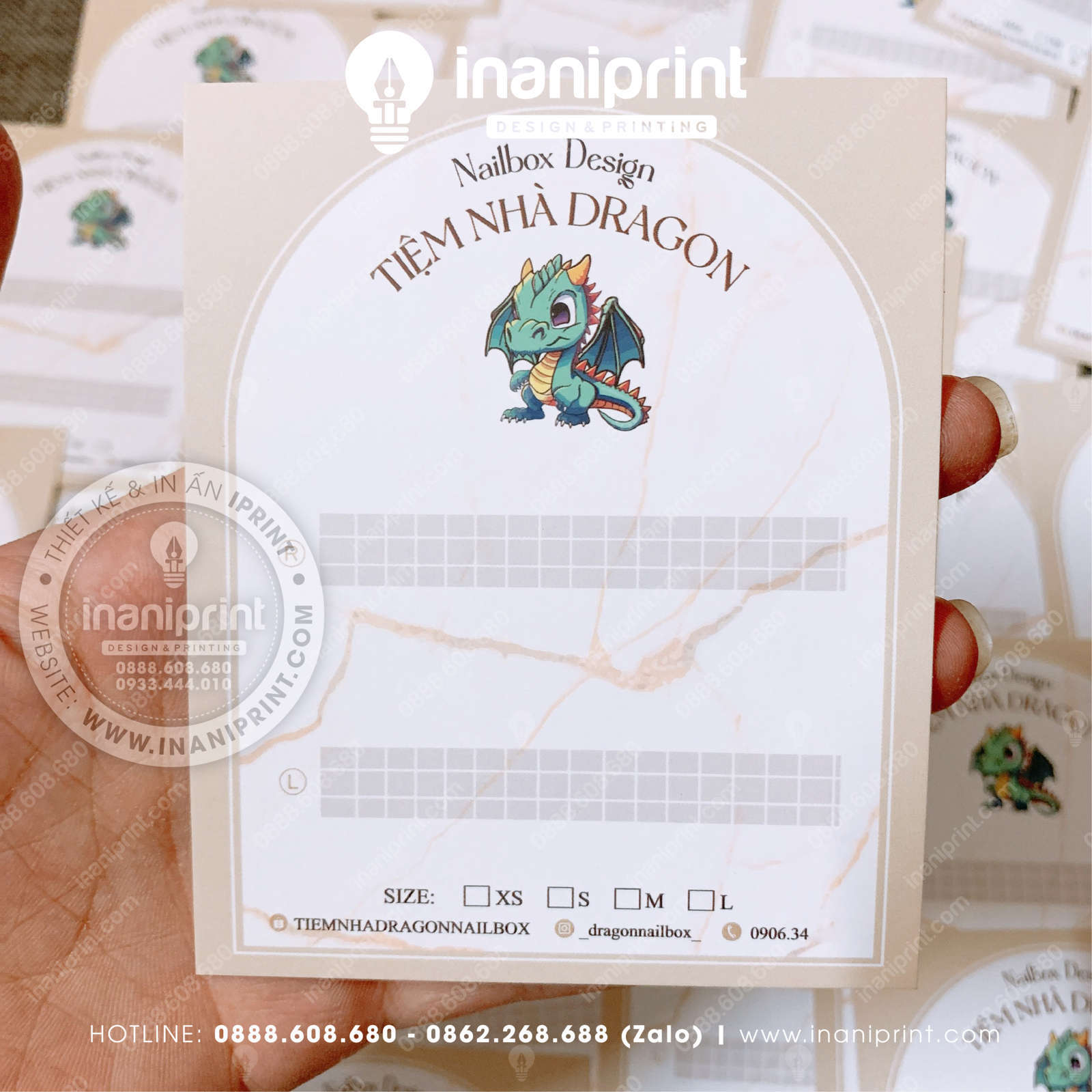 Mẫu Nails Box, Card Gắn Móng Tay Giả, Card Gắn Móng Tay Giả Đẹp Giá Rẻ - Ảnh 3