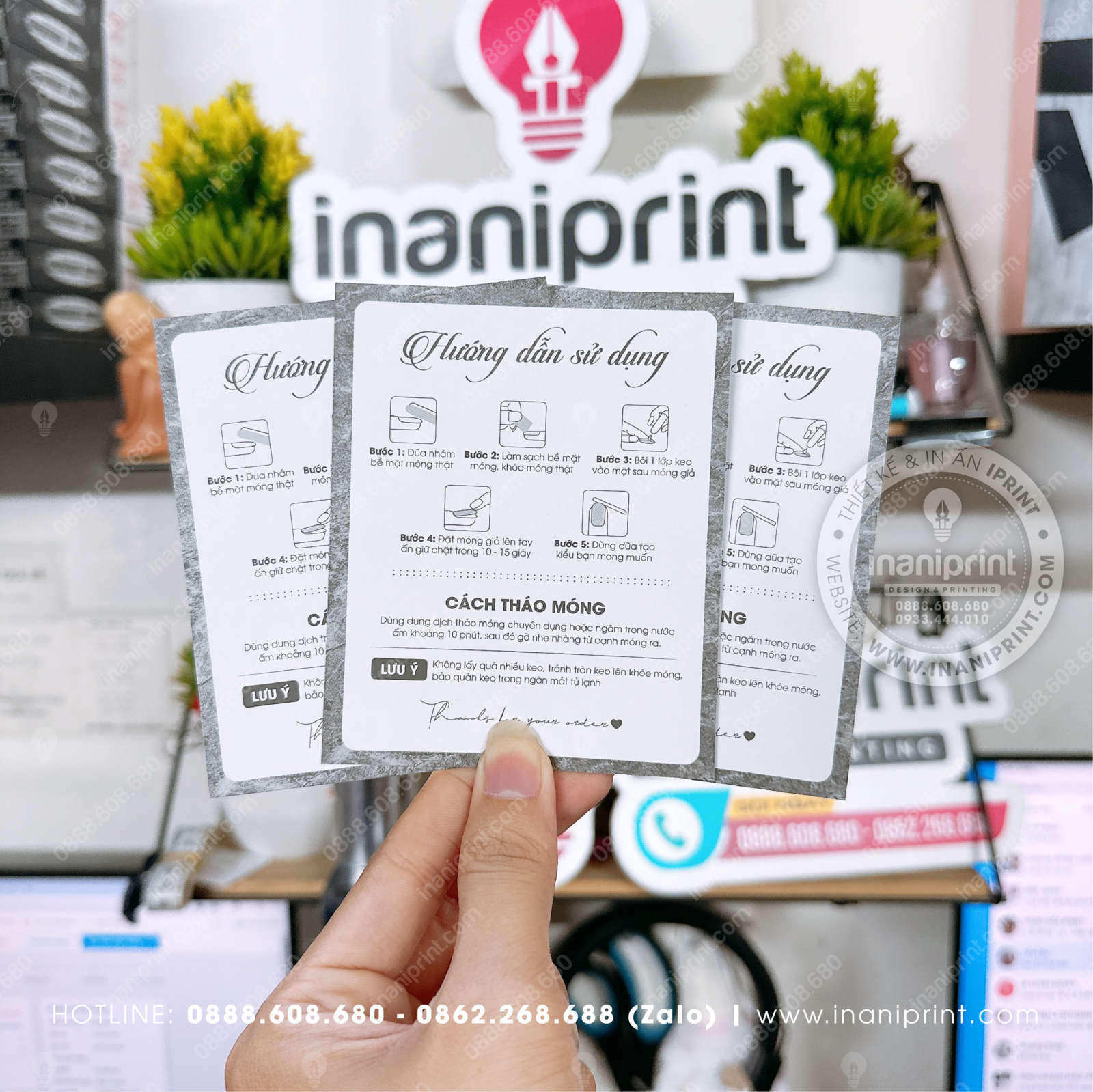 Mẫu Nails Box Vòm Khói, Card Gắn Móng Tay Giả Vòm Khói, Giấy Gắn Móng Tay Giả Vòm Khói Đẹp Giá Rẻ - Ảnh 4