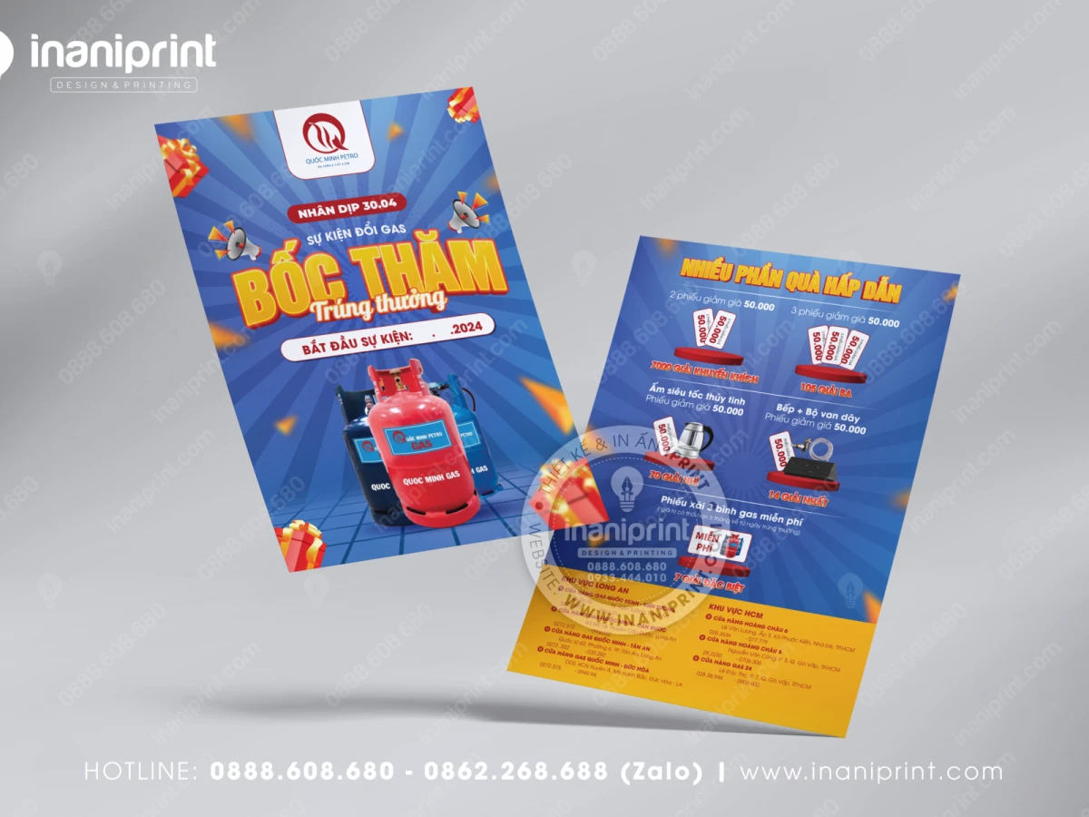 mẫu tờ rơi đẹp