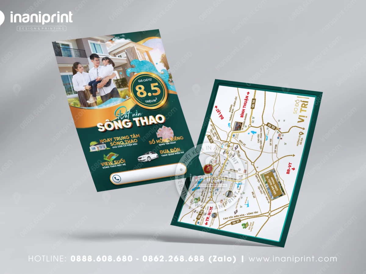 mẫu tờ rơi bất động sản
