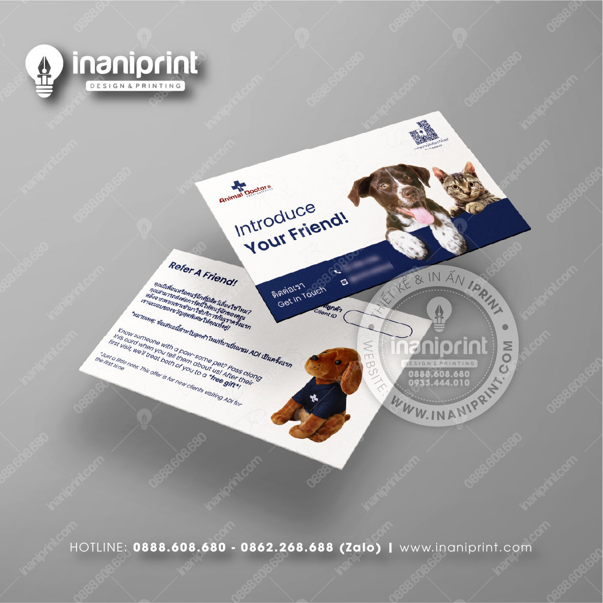 Mẫu Card Visit Pet Shop, Name Card Tiệm Thú Cưng, Danh Thiếp Pet Shop Đẹp Giá Rẻ