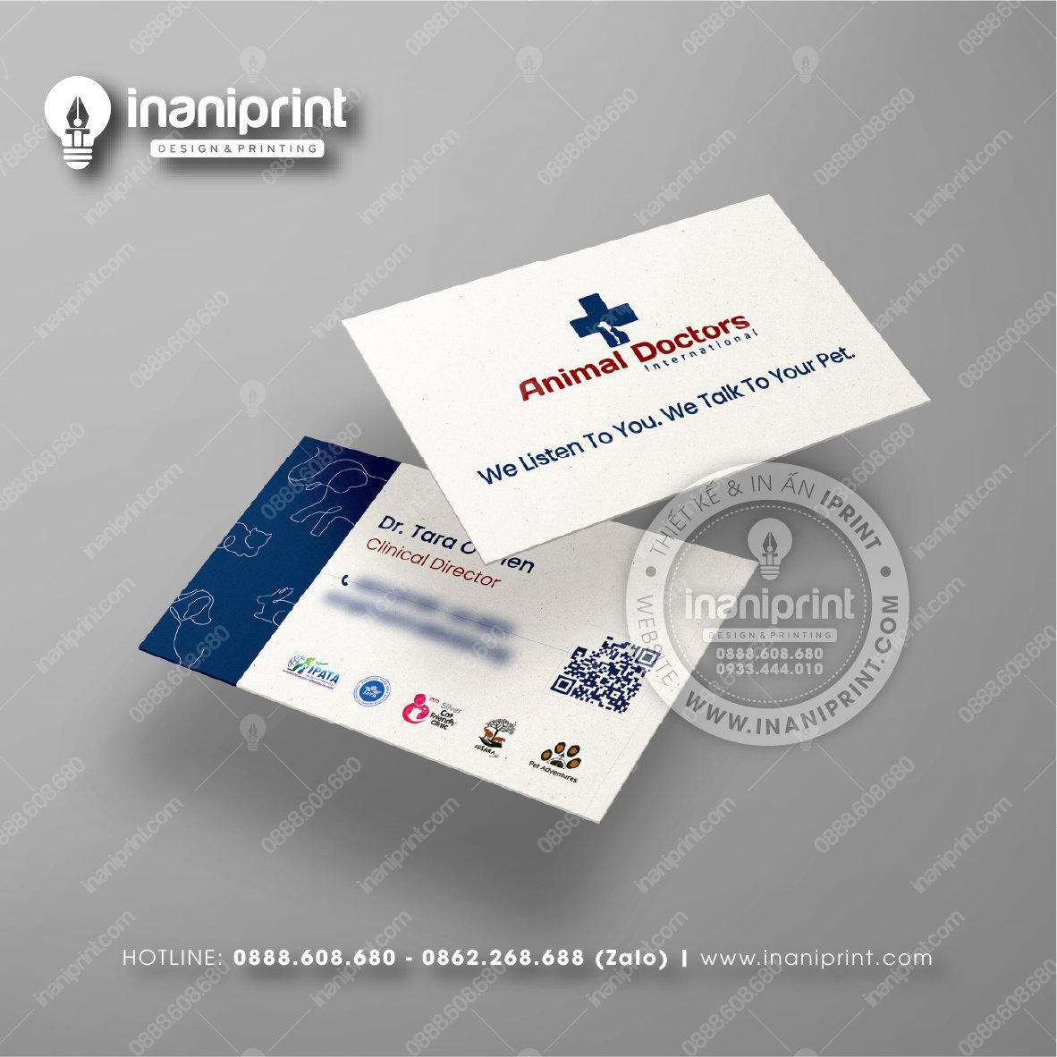 Mẫu Card Visit Pet Shop, Name Card Tiệm Thú Cưng, Danh Thiếp Pet Shop Đẹp Giá Rẻ
