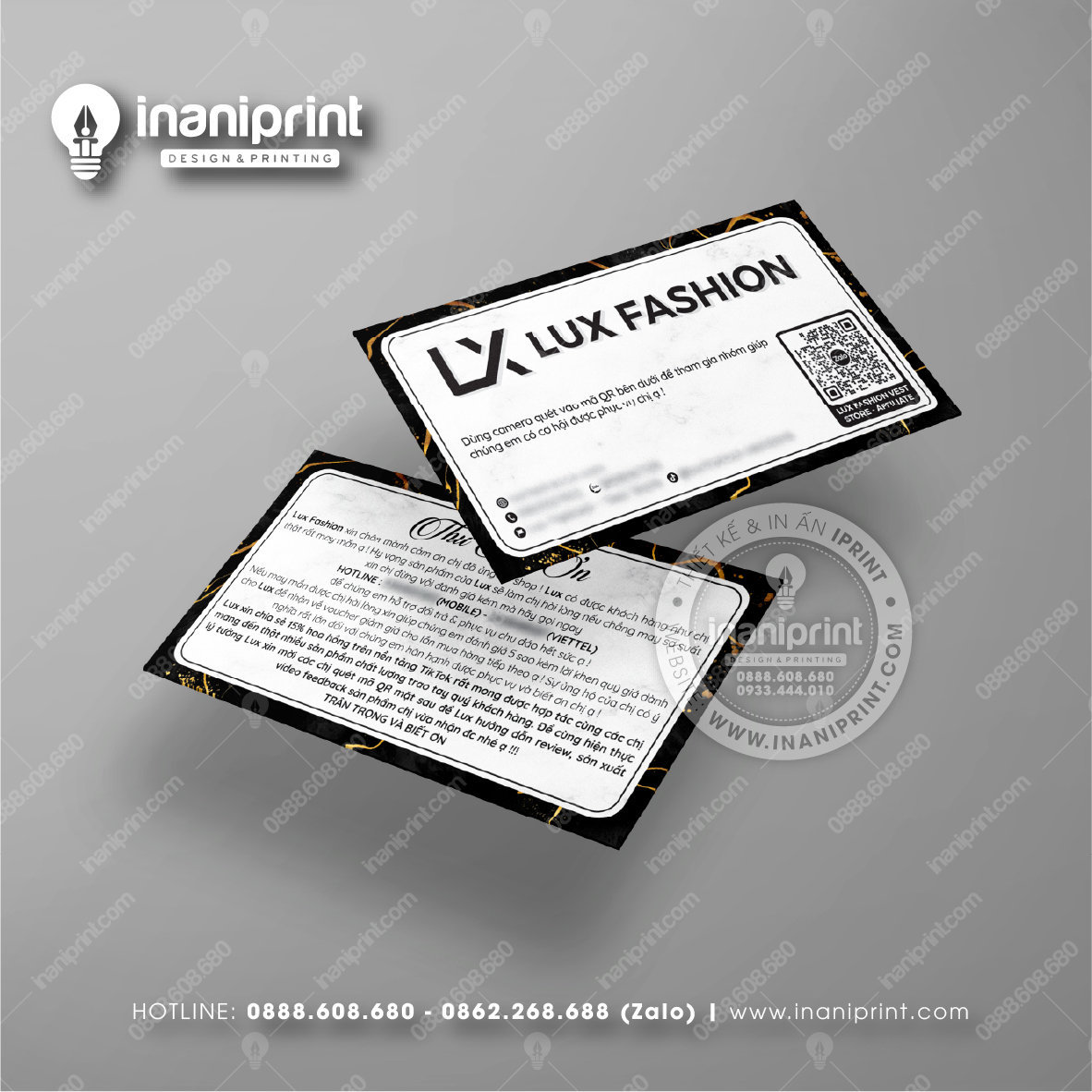 Mẫu Card Visit Shop Quần Áo, Name Card Tiệm Quần Áo, Danh Thiếp Shop Thời Trang Đẹp Giá Rẻ