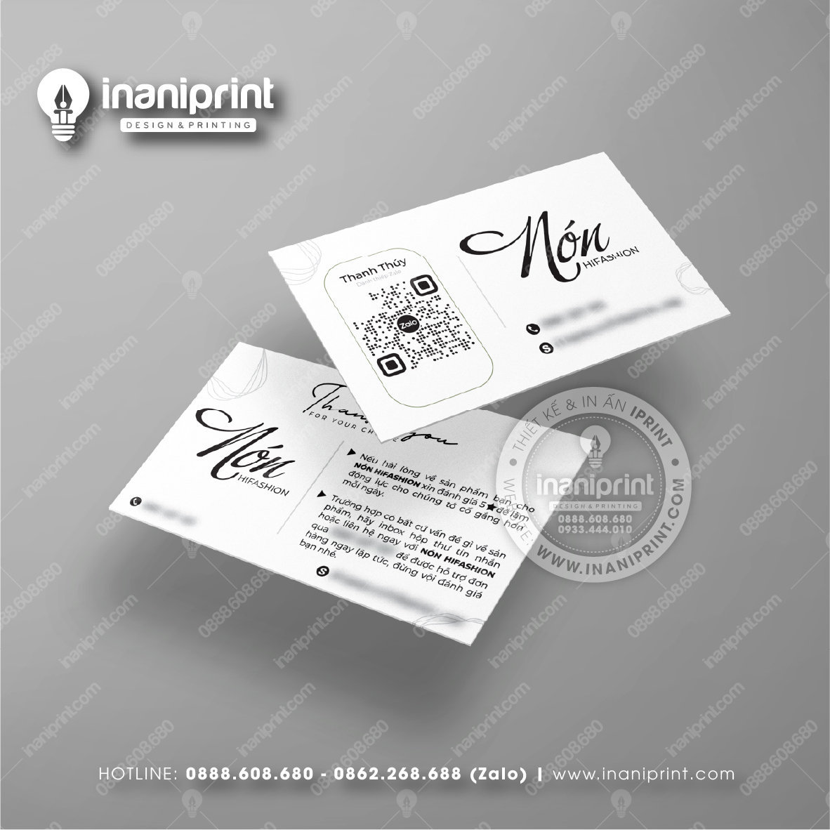 Mẫu Card Visit Shop Quần Áo, Name Card Tiệm Quần Áo, Danh Thiếp Shop Thời Trang Đẹp Giá Rẻ