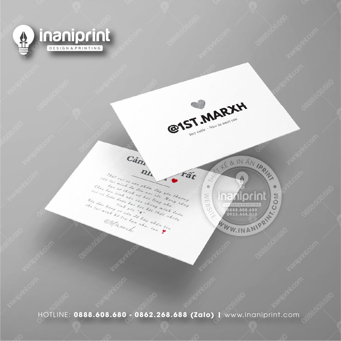 Mẫu Card Visit Shop Quần Áo, Name Card Tiệm Quần Áo, Danh Thiếp Shop Thời Trang Đẹp Giá Rẻ