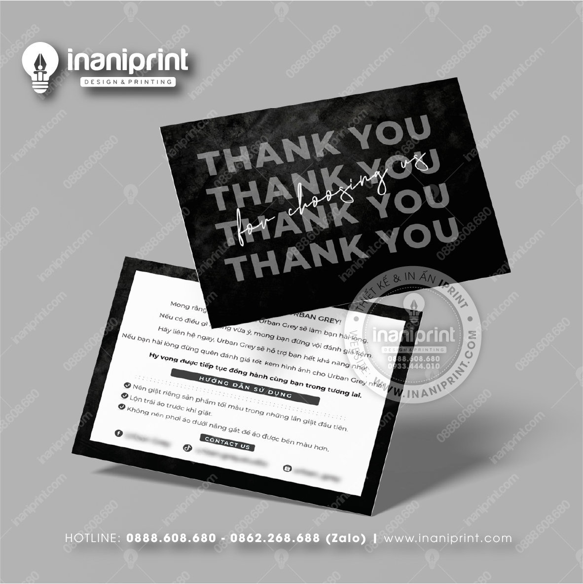 Mẫu Card Visit Shop Quần Áo, Name Card Tiệm Quần Áo, Danh Thiếp Shop Thời Trang Đẹp Giá Rẻ