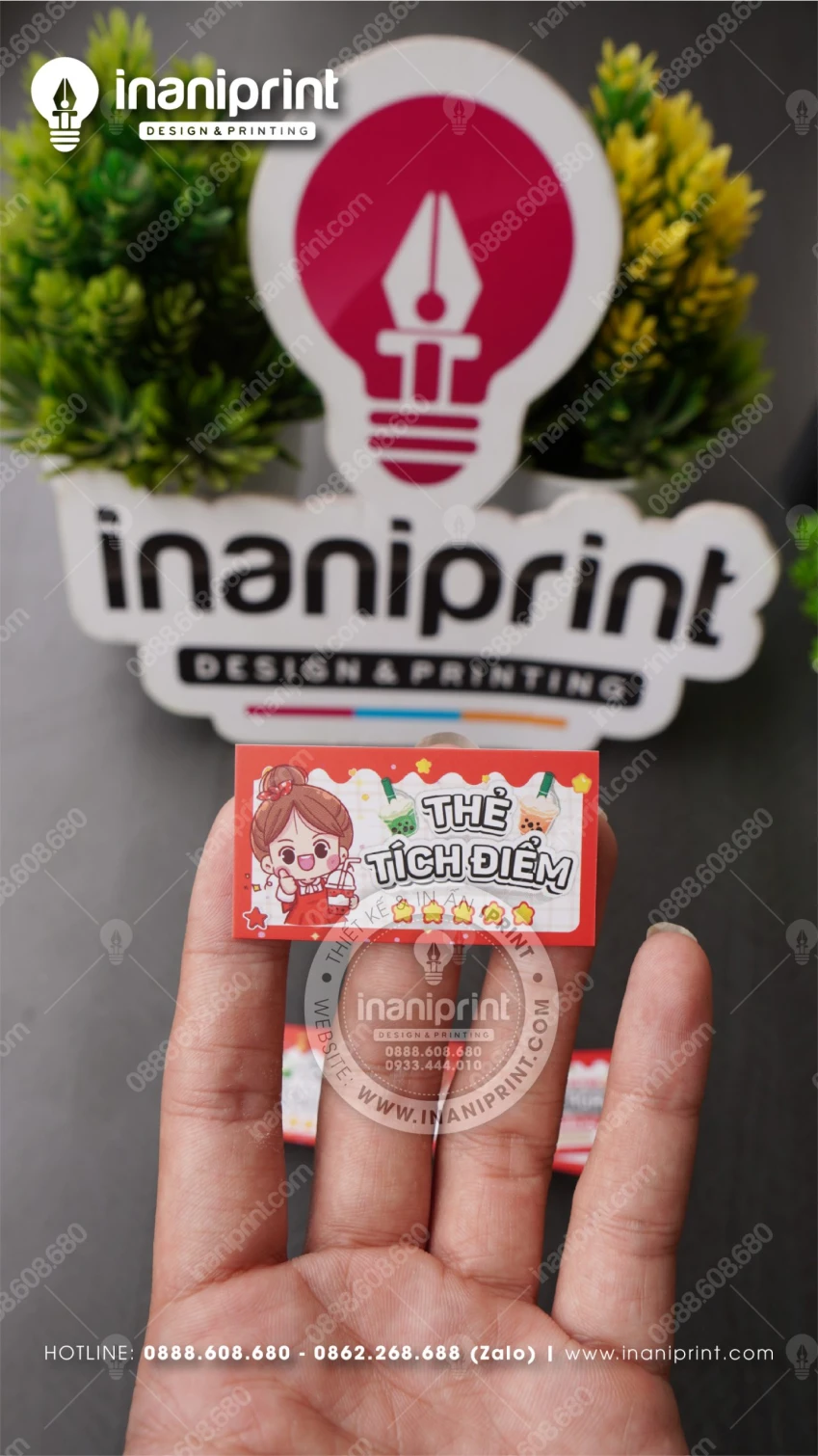 mẫu thẻ tích điểm