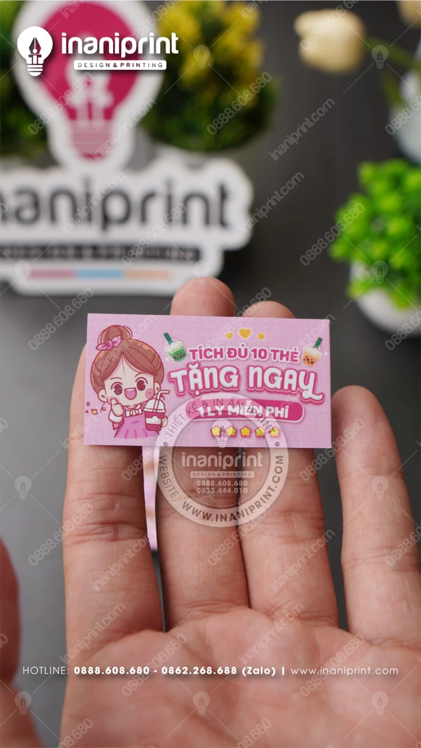 mẫu phiếu tích điểm