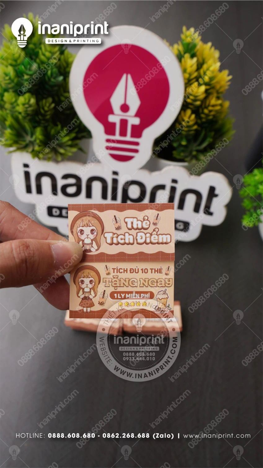 mẫu phiếu tích điểm
