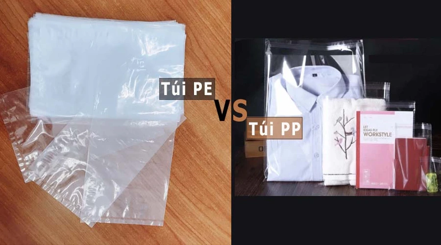 Tại sao túi PP dày hơn mà nhẹ hơn túi PE? Hiểu đúng để không mua nhầm
