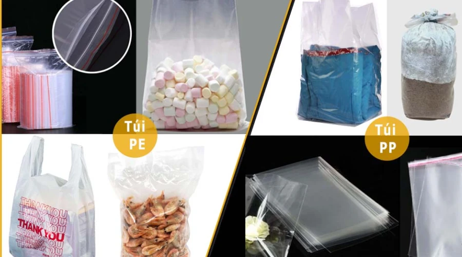Ứng dụng thực tế - Khi nào nên dùng túi PP, khi nào nên dùng túi PE
