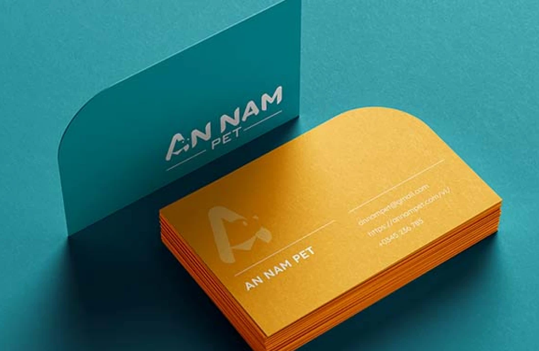 namecard bo góc