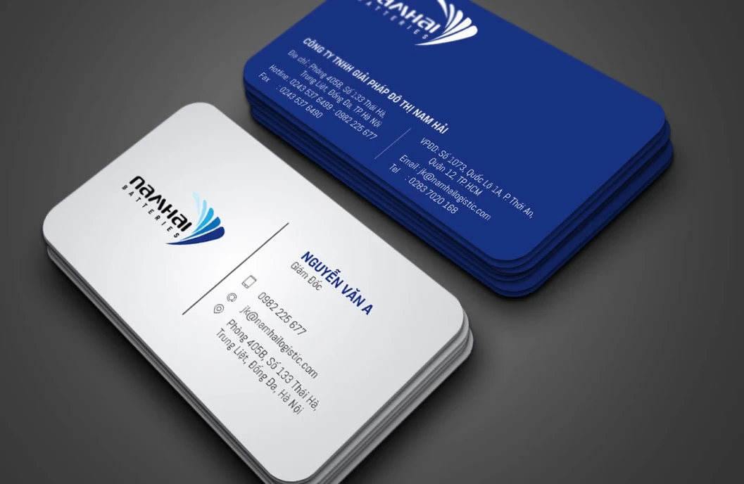 namecard bo góc