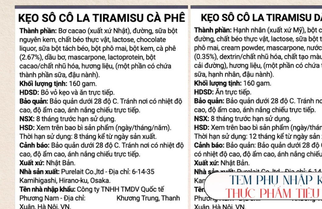 in tem nhãn phụ sản phẩm