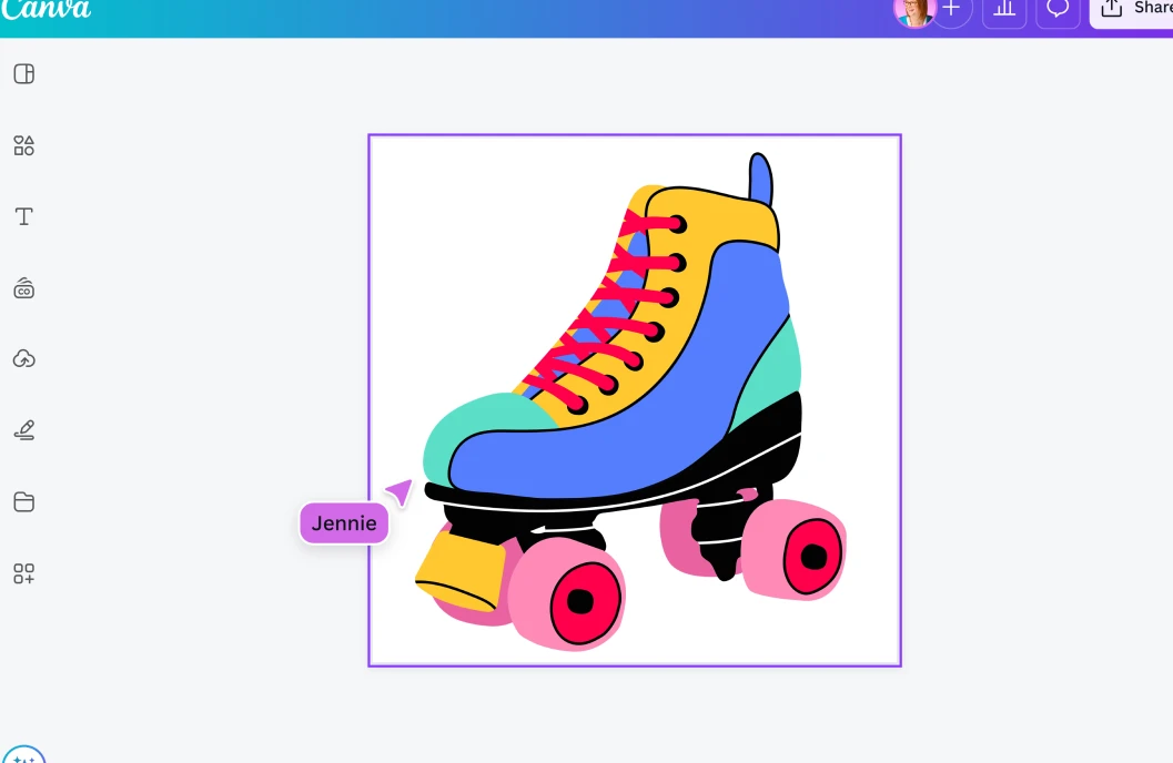 chỉnh sửa SVG trên canva
