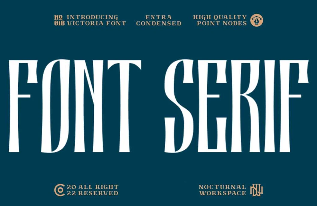 font serif là gì