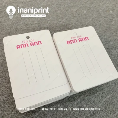 Mẫu Tag Treo Bông Tai, Tag Treo Dây Chuyền, Tag Kẹp Tóc Đẹp Giá Rẻ