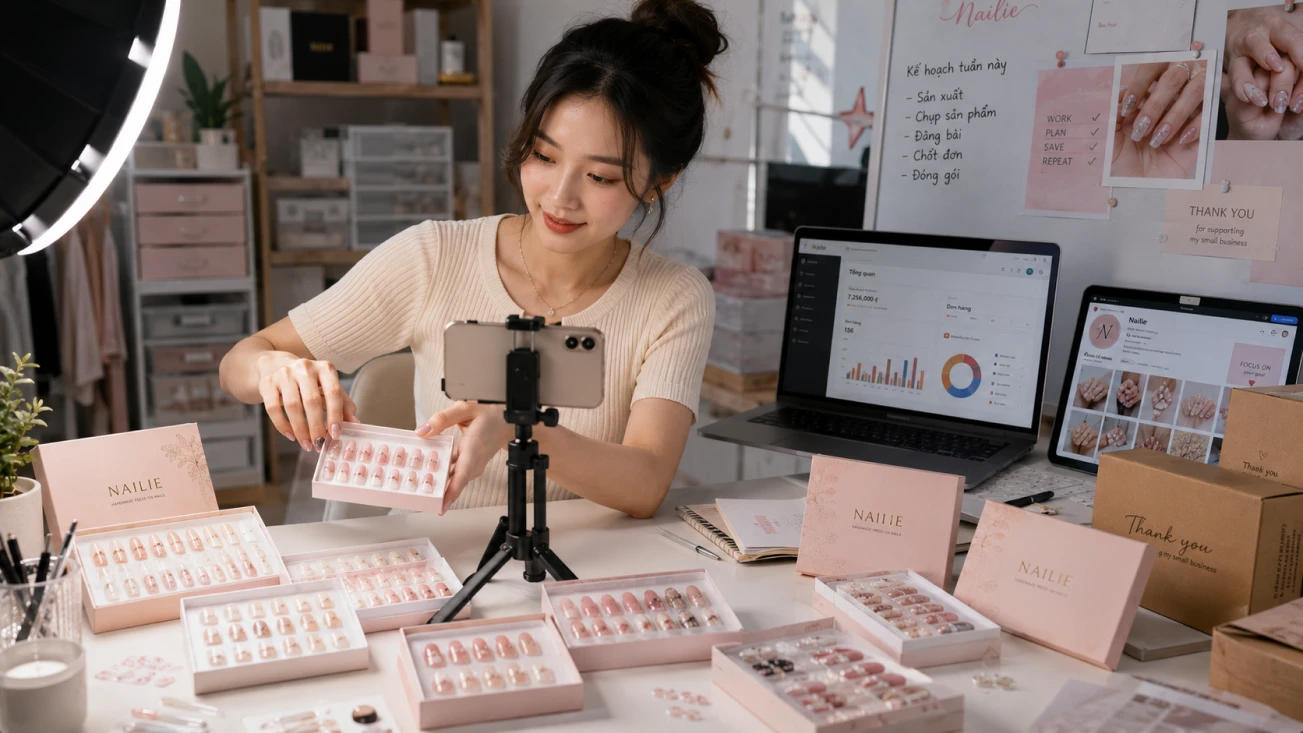 kinh doanh nailbox