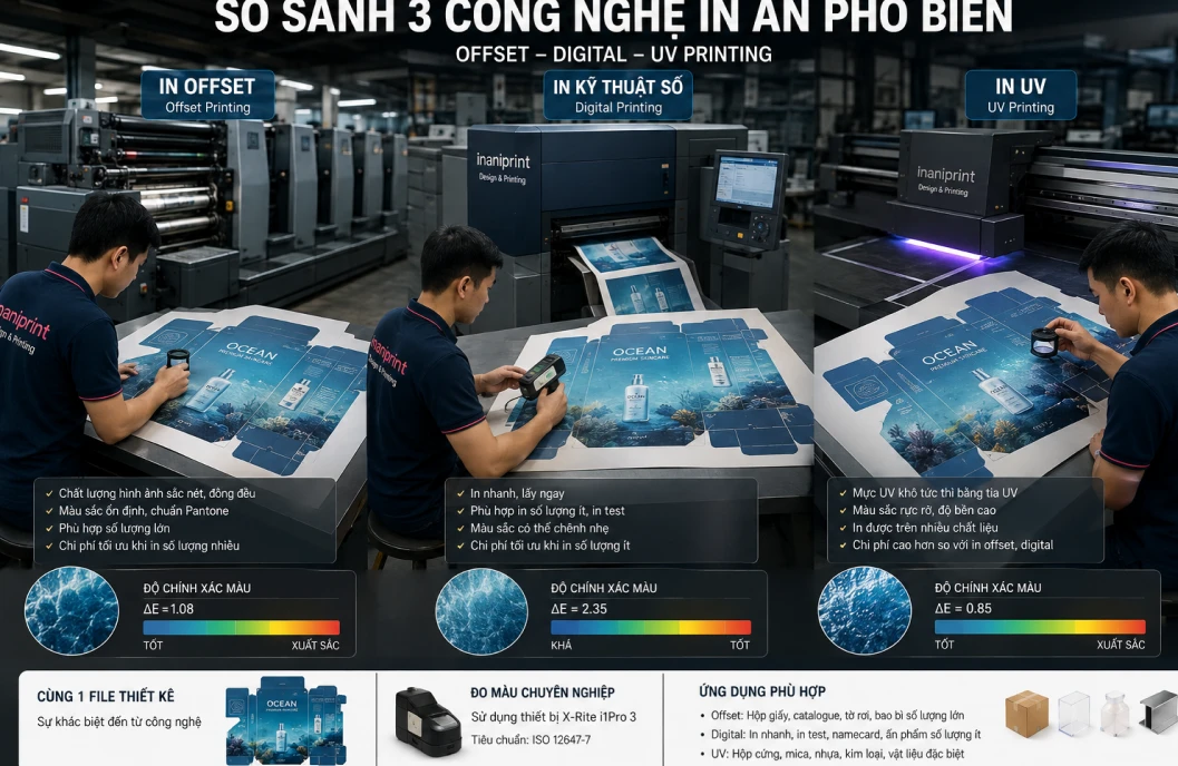 so sánh công nghệ in