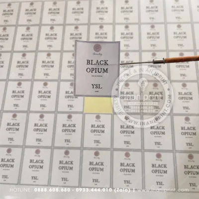 Mẫu Tem Shop Nước Hoa, Tem Nhãn Shop Nước Hoa, Decal Dán Shop Nước Hoa, Tem Dán Shop Nước Hoa Đẹp Giá rẻ