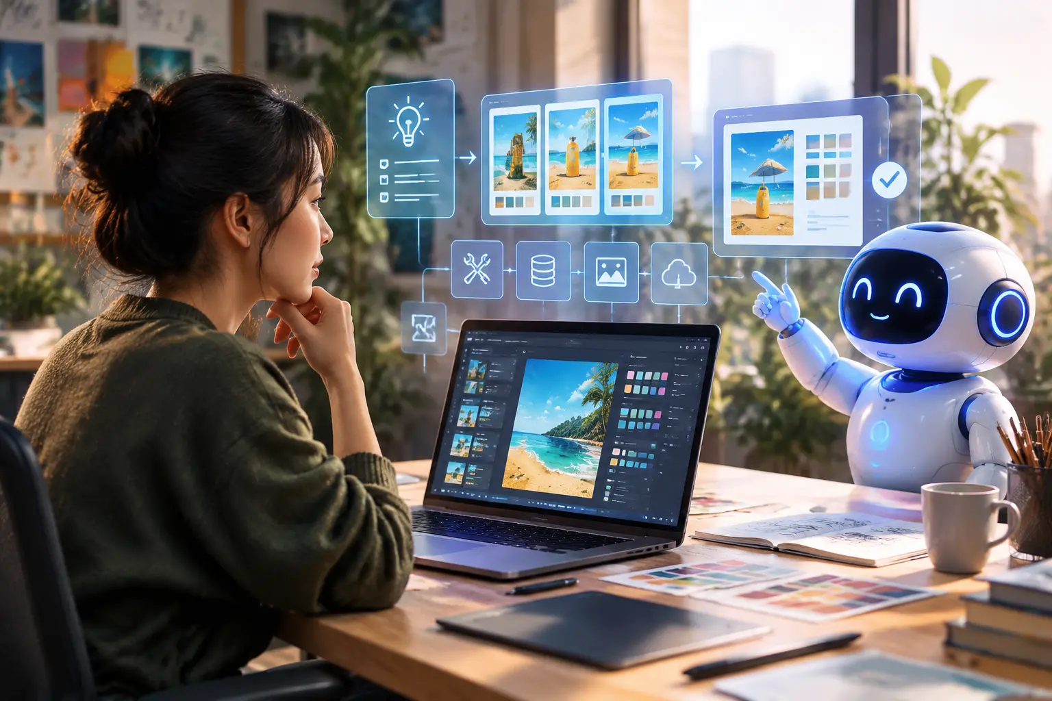 AI agent trong thiết kế - hình ảnh minh họa
