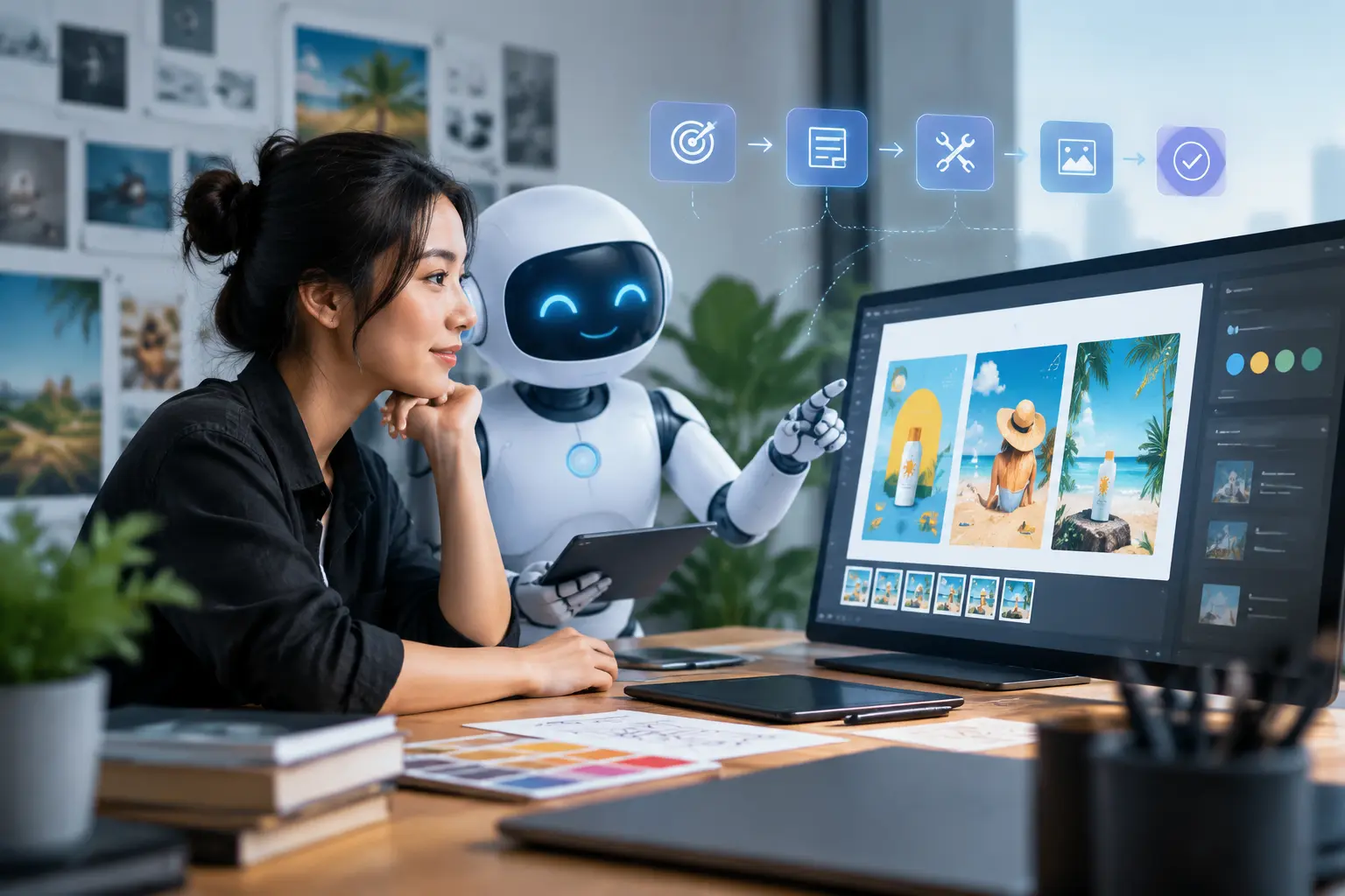 AI agent trong thiết kế - hình ảnh minh họa