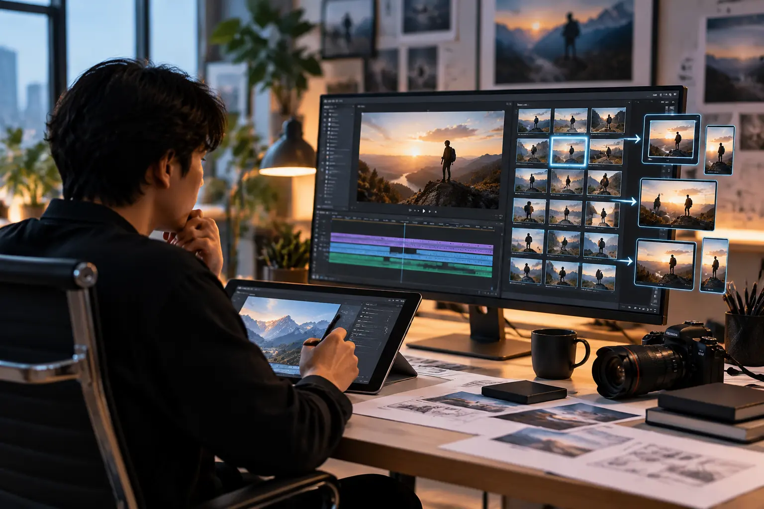 AI đang thay đổi quy trình làm việc của designer và video creator - hình ảnh minh họa