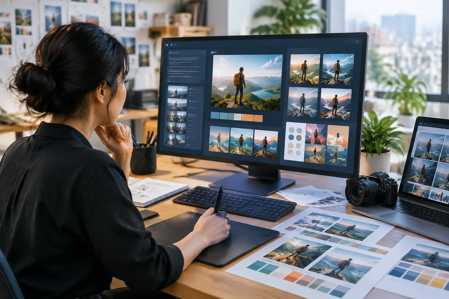 AI đang thay đổi quy trình làm việc của designer và video creator - hình ảnh minh họa