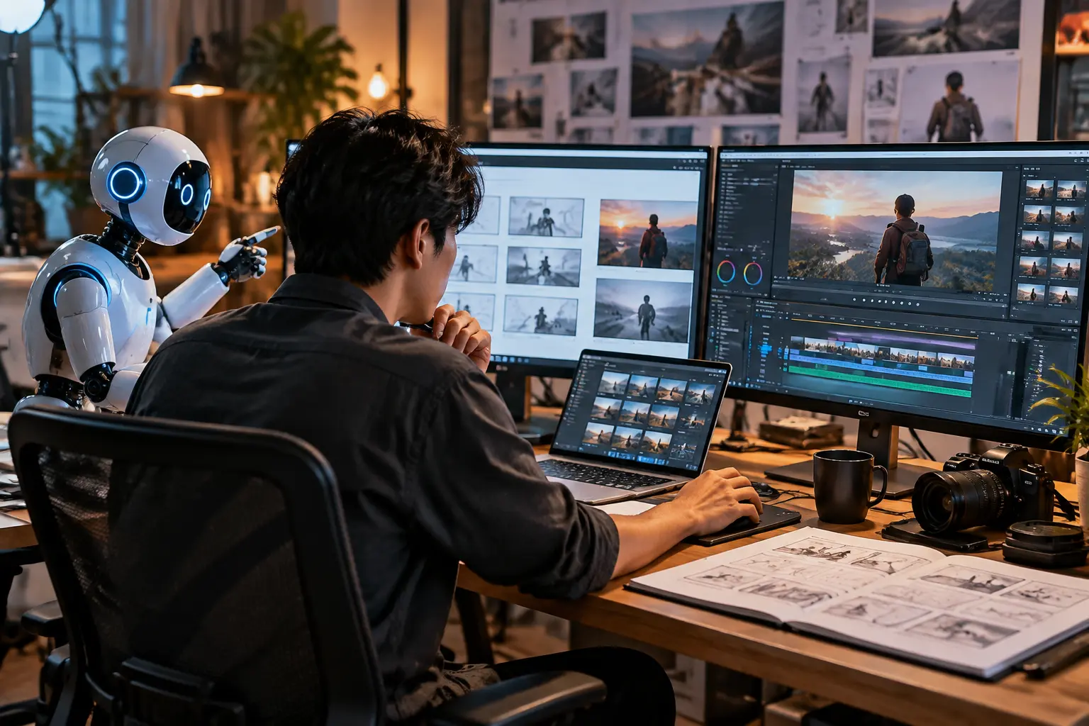 AI đang thay đổi quy trình làm việc của designer và video creator - hình ảnh minh họa