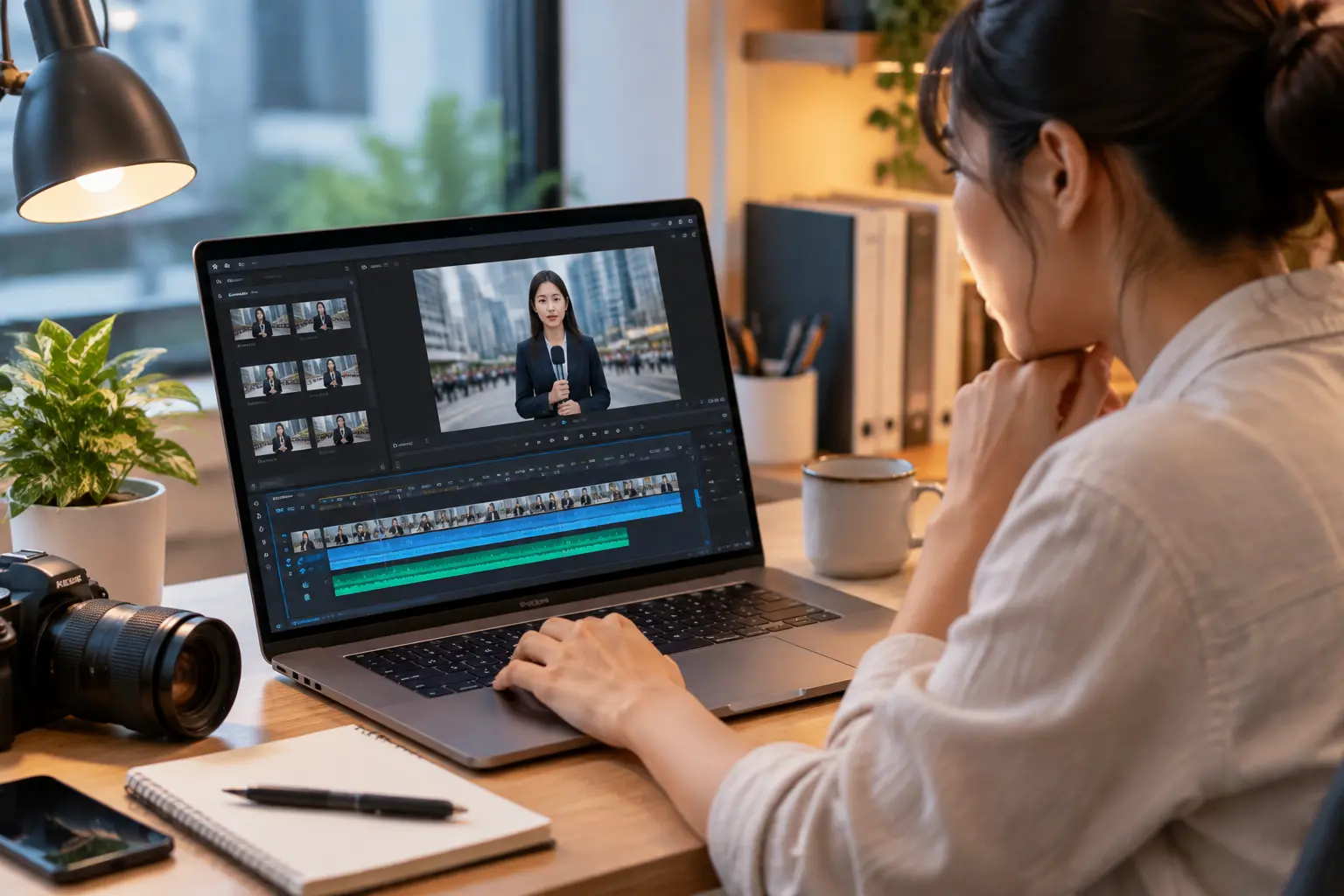 Cách làm video tin tức nhanh bằng CapCut - hình ảnh minh họa