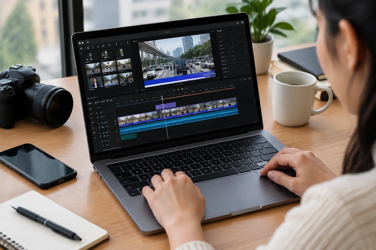 Cách làm video tin tức nhanh bằng CapCut - hình ảnh minh họa