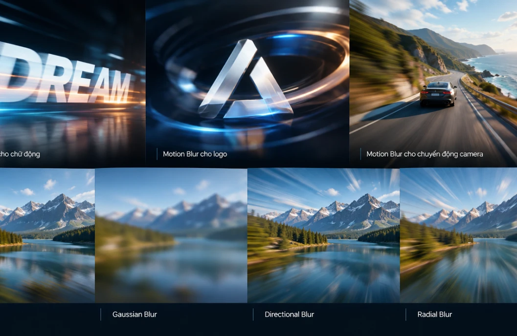 motion blur trong after effect