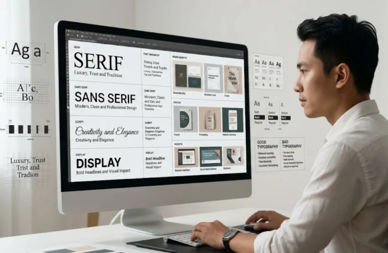 10 Nguyên Tắc Sử Dụng Font Chữ Trong Thiết Kế Đẹp, Dễ Đọc Và Chuyên Nghiệp