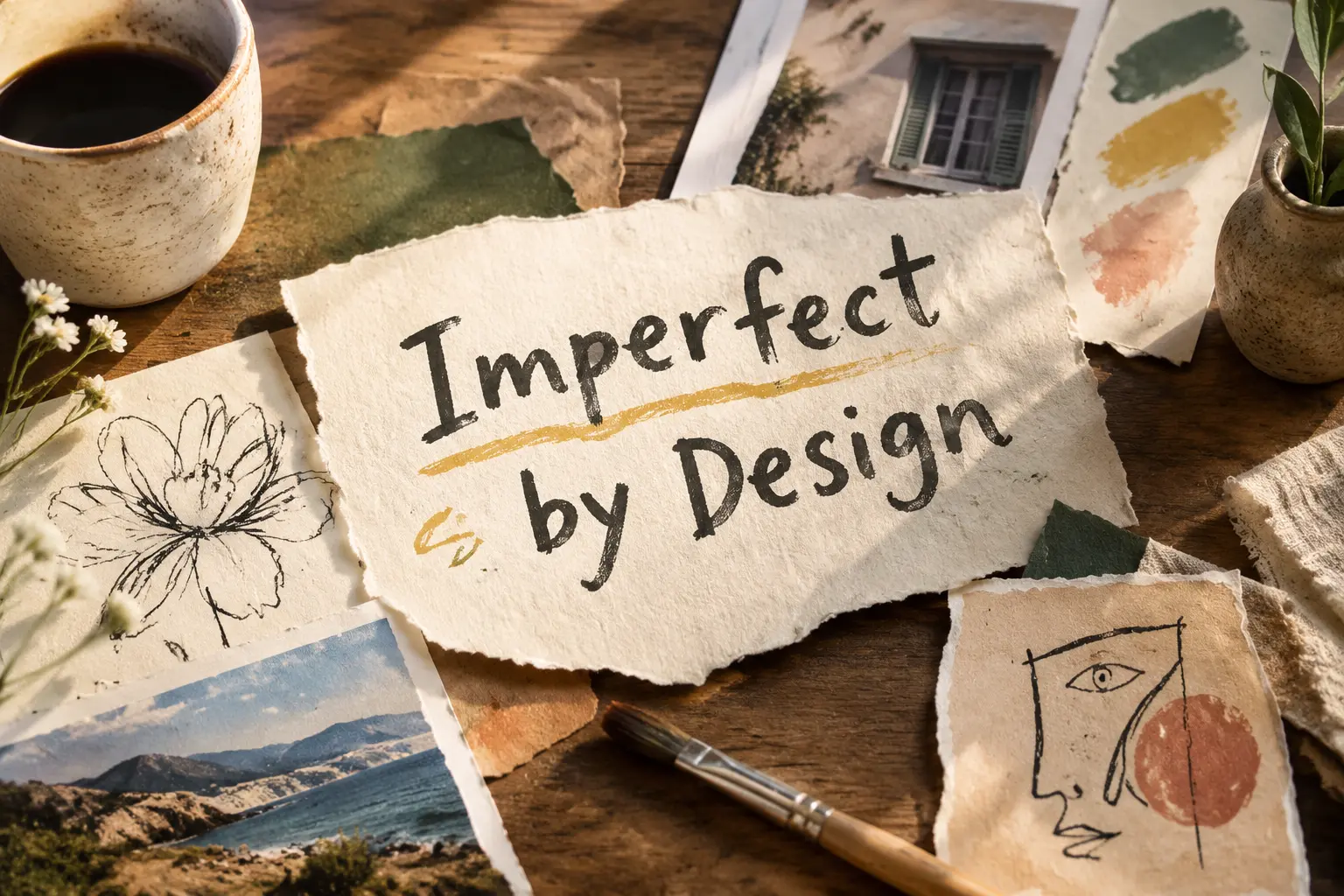 Xu hướng Imperfect by Design - hình ảnh minh họa