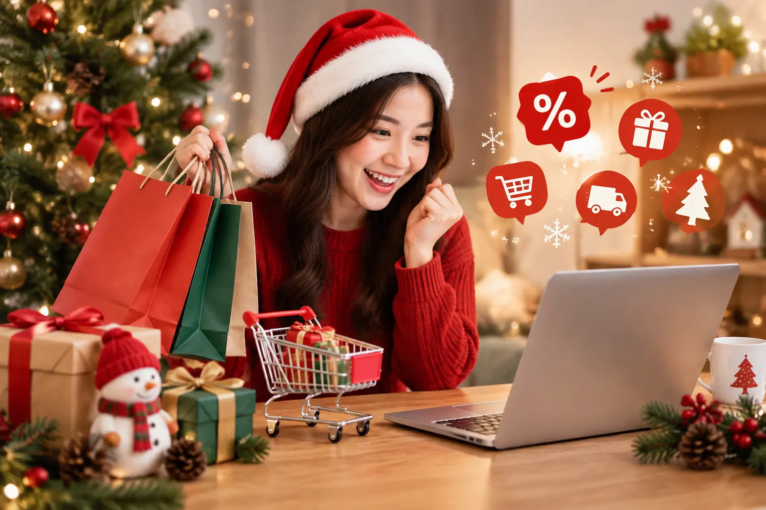 Ý tưởng khuyến mãi Noel - hình ảnh minh họa