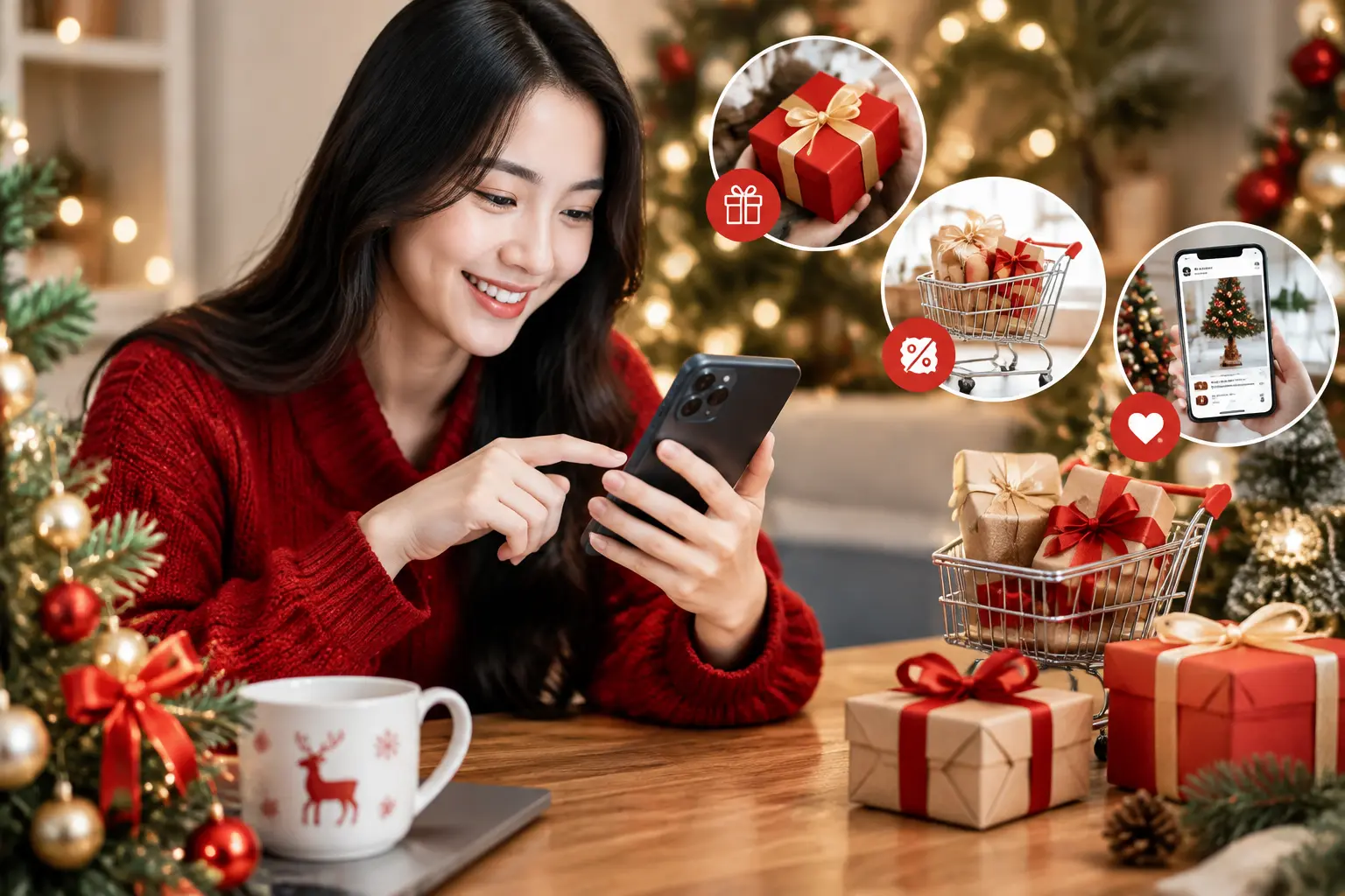 Ý tưởng khuyến mãi Noel - hình ảnh minh họa