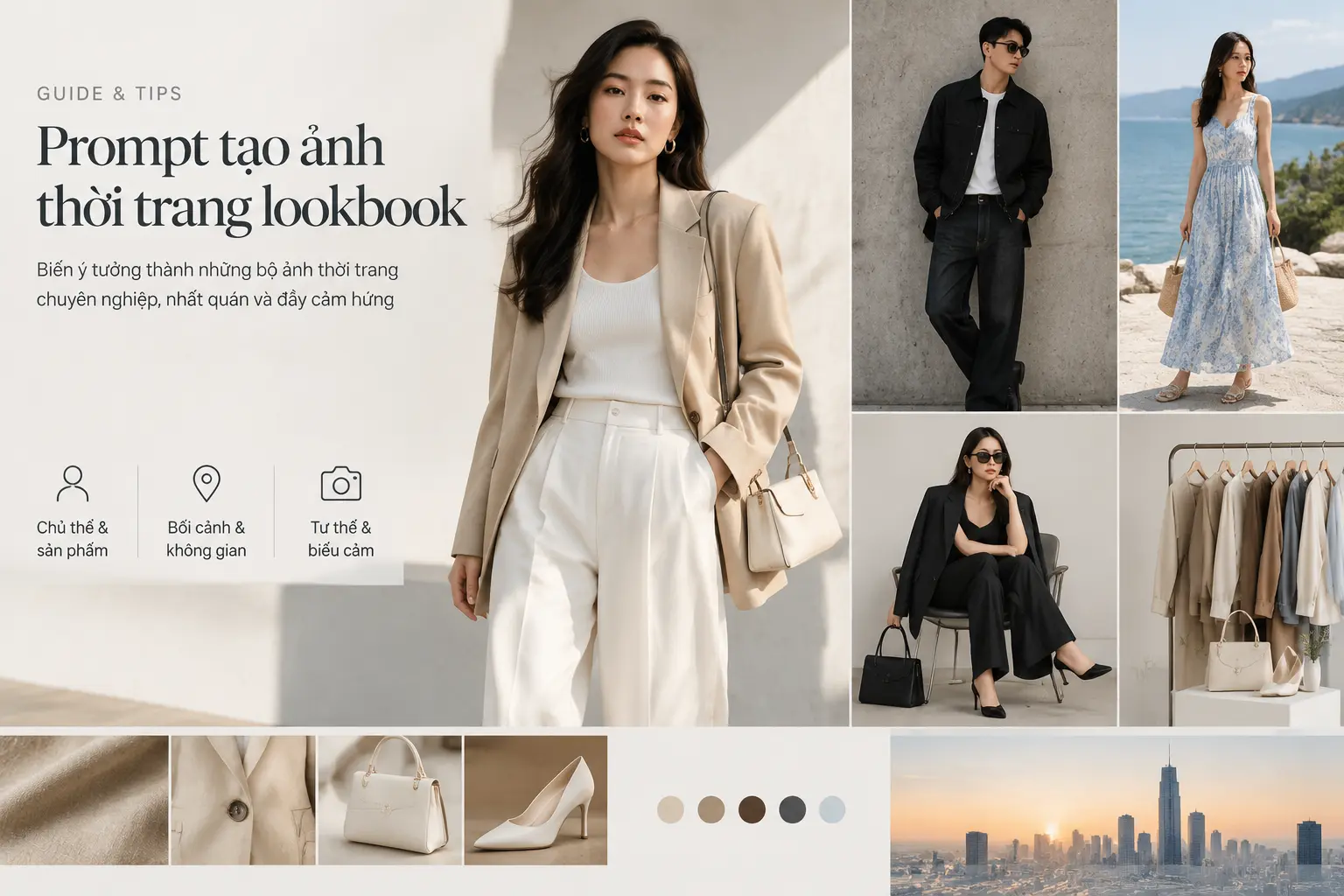 Prompt tạo ảnh thời trang lookbook - hình ảnh minh họa