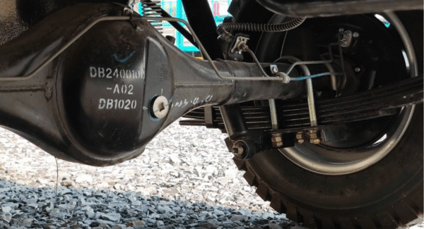 Dẫn động 4x2 trên xe SRM K990